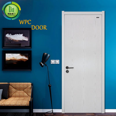 Harga yang bagus Airproof Entrance Residential WPC Pintu Ketebalan 45mm Penggunaan kamar tidur on line