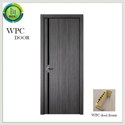 Harga yang bagus Pintu ruang tamu yang ramah lingkungan, Pintu kayu WPC tahan rayap on line