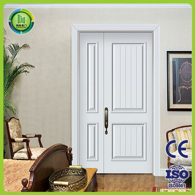 Harga yang bagus Ukuran Standar 2100*600*45mm WPC Pintu Kerongkong dengan Isolasi Panas dan Sifat Anti Minyak on line