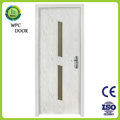 Harga yang bagus Pintu kaca WPC yang dapat disesuaikan dengan 600mm 700mm 800mm Pilihan lebar dan konstruksi tahan rayap on line
