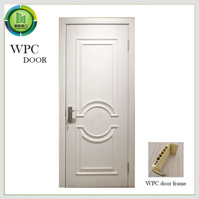 Harga yang bagus Harga Pabrik WPC Pintu Ramah Lingkungan dan Berkelanjutan Solusi untuk Perumahan dan Komersial Low Maintenance dan Desain Soundproof on line