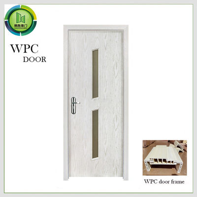 Harga yang bagus Pintu kaca eksternal WPC tahan air Anti formaldehida on line