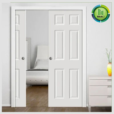 Harga yang bagus Pintu WPC Lukisan pintu komposit modern yang dirancang untuk ruang interior dengan fitur tahan kelembaban dan perawatan rendah on line