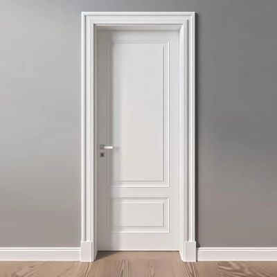 Harga yang bagus High Durability Painting WPC Pintu dengan Kelembaban dan Kelembaban Resistensi Cocok untuk Interior Perumahan dan Komersial on line