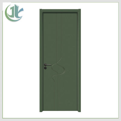Harga yang bagus Formaldehida Bebas Fireproof Pintu Interior, WPC Pintu Interior Akustik on line