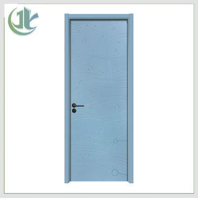 Harga yang bagus WPC Komposit Pintu Interior, Fireproof Noise Reducing Pintu Kamar Tidur on line