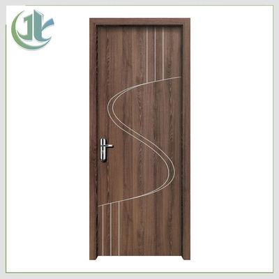Harga yang bagus Termit Proof Entry WPC Hollow Door Impact Resistant 800mm Lebar on line