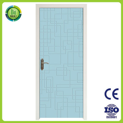 Harga yang bagus Pintu kamar mandi WPC tahan air, Pintu internal kayu polos bersertifikat SGS on line