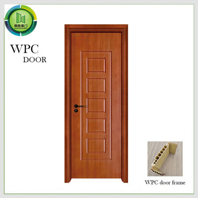 Harga yang bagus Soundproof ODM WPC Door Plain Panting Lumahing Selesai Apartemen Penggunaan on line