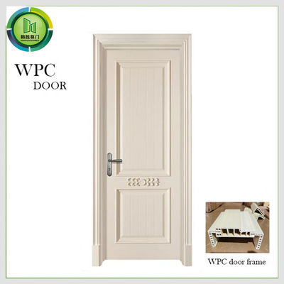 Harga yang bagus Lukisan kedap suara WPC Pintu Kayu Upvc anti kelembaban Penggunaan Apartemen on line