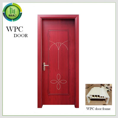 Harga yang bagus Desain Modern WPC Pintu Kayu Tahan rayap tahan api Penggunaan kamar tidur on line
