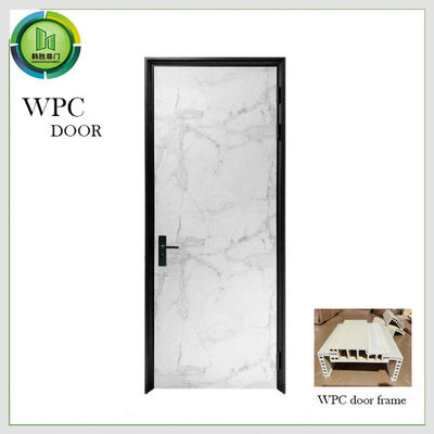 Harga yang bagus Waterproof WPC Putih Pintu Kayu Solid Oak internal Anti formaldehida on line