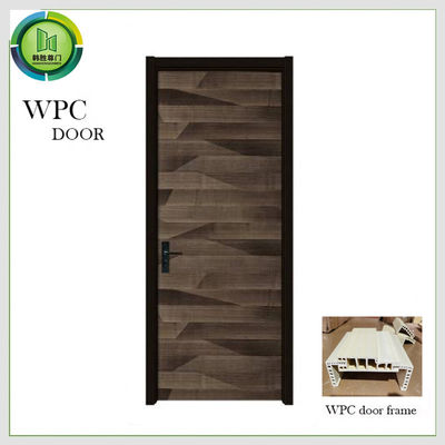 Harga yang bagus Pintu Kayu WPC yang Stabil Eco Friendly Fire on line