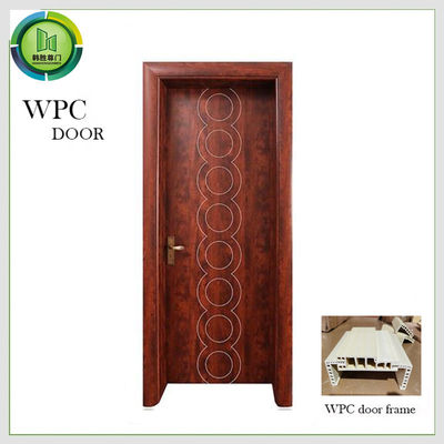 Harga yang bagus Resistensi Kompresi WPC Pintu Kayu 2100mm Panjang Penggunaan Sekolah Khusus on line