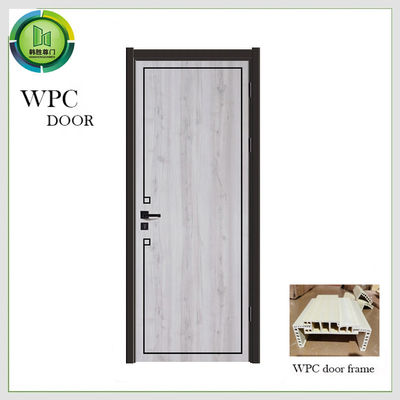 Harga yang bagus Perlindungan Lingkungan WPC Pintu Kayu on line