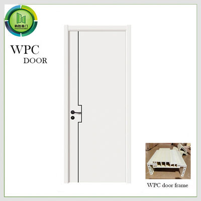 Harga yang bagus Formaldehida Bebas Pintu Frame Architrave WPC Kayu Pakaian kamar mandi on line