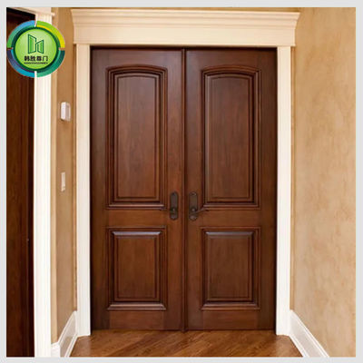 Harga yang bagus Pintu luar tahan api WPC, kamar tidur Pintu ganda Ketebalan 45mm on line