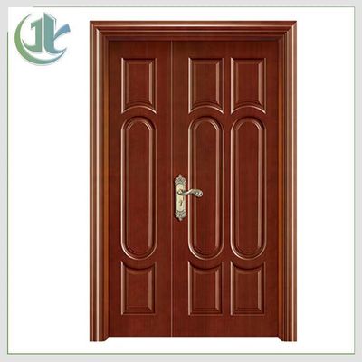 Harga yang bagus Rumah Gaya WPC Double Composite Pintu, Tidak Sama Soundproof Pintu Ganda on line