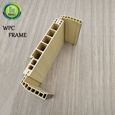 Harga yang bagus Custom Akustik WPC Pintu Frame Untuk Kamar Mandi Formaldehida Bebas 300mm Lebar on line