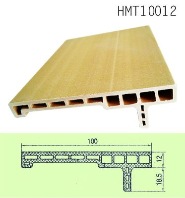 Harga yang bagus WPC Interior Modern Door Frame Architrave Fire Retardant Moistureproof Frame Penggunaan on line