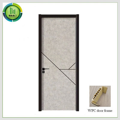 Harga yang bagus tahan api UPVC pintu internal tahan rayap on line