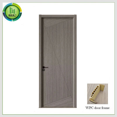 Harga yang bagus Termit tahan suara pintu UPVC, Wpc siap pakai pintu 900mm lebar on line