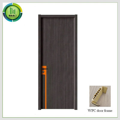 Harga yang bagus WPC UPVC Komposit Pintu depan, Waterproof Pintu kamar mandi internal on line