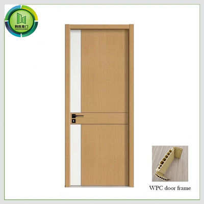 Harga yang bagus Air tahan UPVC Pintu internal tahan api Penggunaan kamar mandi on line