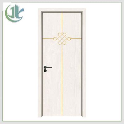 Harga yang bagus Modern Solid Wood Residential WPC Pintu PVC Disesuaikan Fitur Anti Api on line