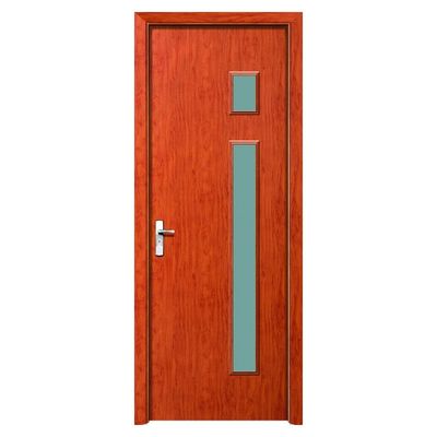 Harga yang bagus Waterproof Eco-friendly Anti-termite Pintu kaca WPC untuk ruang hunian dan komersial modern on line