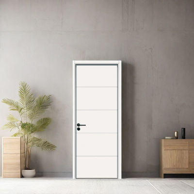 Harga yang bagus Pintu WPC Berongga dengan Pengecatan Kedap Suara, Tahan Lembab, Insulasi Panas untuk Interior Modern on line