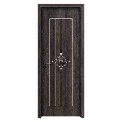 Harga yang bagus Termit Proof Mold Proof dan tahan lama WPC Hollow Door Cocok untuk aplikasi pintu interior perumahan dan komersial on line