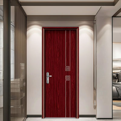 Harga yang bagus Pintu Interior WPC berongga komposit yang dirancang untuk interior dengan ketahanan terhadap kelembaban, insulasi panas, dan daya tarik estetika modern on line