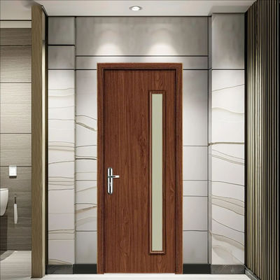 Harga yang bagus Pintu Kaca WPC Tahan Lembab dengan Fitur Insulasi Panas dan Tahan Rayap untuk Interior Modern on line