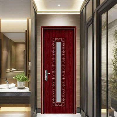 Pintu Kaca WPC Anti Rayap dengan Ketahanan Kelembaban Unggul dan Kedap Suara untuk Aplikasi Interior