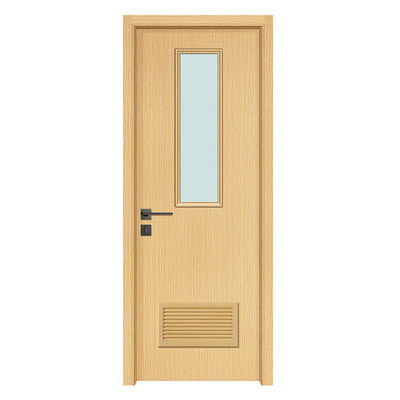 Harga yang bagus Energy WPC Glass Door Dibangun dengan panel komposit berongga untuk ketahanan kelembaban superior dan interior jangka panjang on line