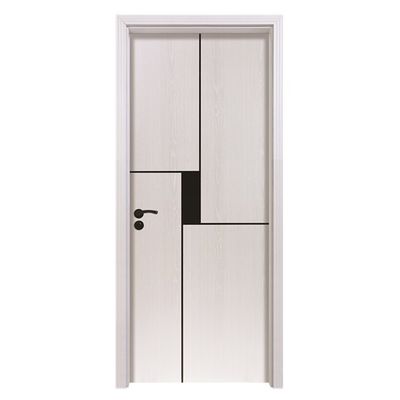 Harga yang bagus Pintu Hollow WPC Anti-rayap Tahan Air dengan Ketebalan 35mm/45mm dan Ukuran Standar 2050*800*45mm on line