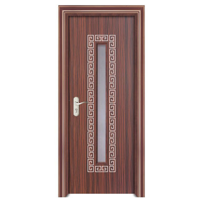 Pintu Kaca WPC Modern dengan Kapasitas Produksi 200.000 Set Per Tahun dan Lebar 600mm untuk Ruang Ramah Lingkungan