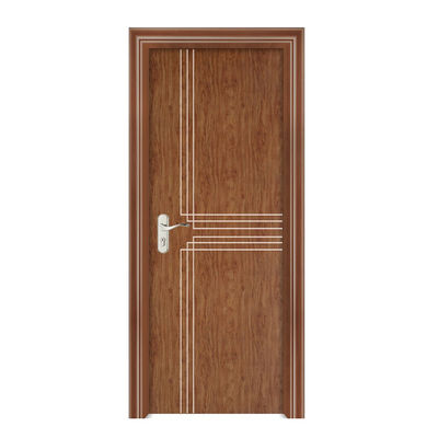 Harga yang bagus Pintu berongga WPC bebas formaldehida dengan panjang 2100mm dan lebar 600-1080mm untuk interior kontemporer on line