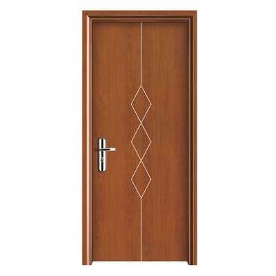 Harga yang bagus Pintu Interior WPC Komposit Berongga Tahan Lama Tahan Kelembaban Terisolasi Panas Cocok untuk Interior Perumahan Komersial on line
