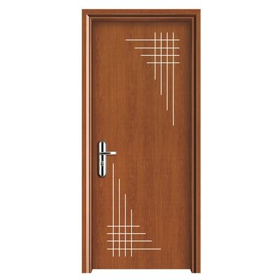 Pintu interior WPC tahan kelembaban dengan isolasi suara dan panas 30dB untuk ruang modern
