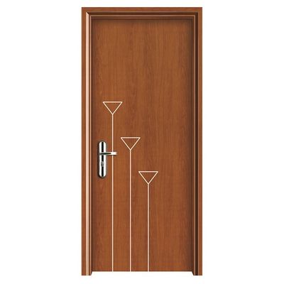 Pintu interior WPC yang dapat disesuaikan dengan fitur kedap suara dan penebat panas untuk rumah modern