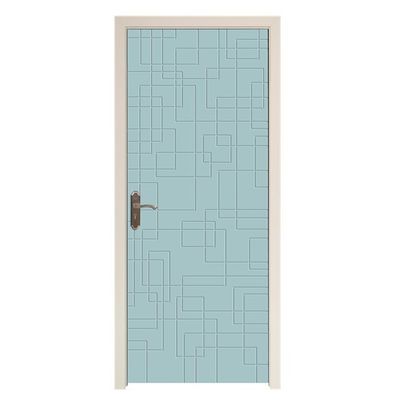 Harga yang bagus Desain Soundproof Disesuaikan dan Termit Proof WPC Interior Hollow Door untuk Ruang Modern on line