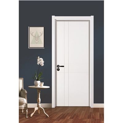 Harga yang bagus Pintu WPC tahan kelembaban dan kedap suara dengan finishing yang dapat disesuaikan untuk penggunaan interior on line
