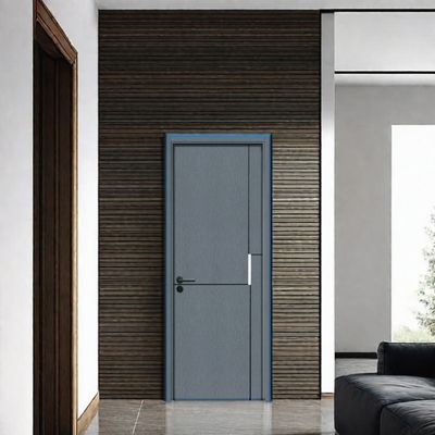 Harga yang bagus tahan kelembaban tahan rayap tahan suara WPC Pintu berongga untuk kamar tidur dan kantor on line