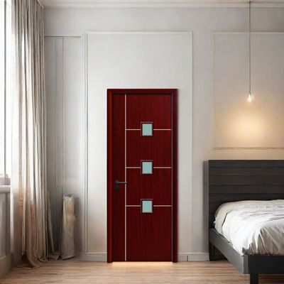 Harga yang bagus Pintu WPC Berongga dirancang untuk interior dengan fitur desain ramping modern, ketahanan terhadap kelembaban, dan sifat insulasi panas energi on line