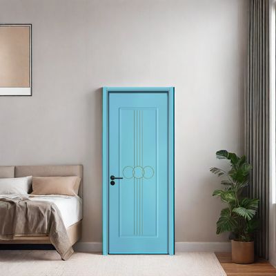 Harga yang bagus Cat WPC Pintu formaldehida bebas pintu komposit berongga dirancang untuk daya tahan dan perawatan rendah di interior modern on line