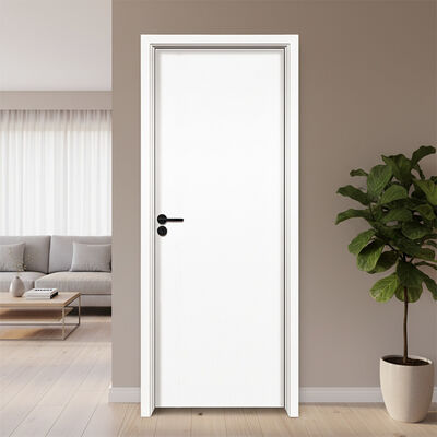 Harga yang bagus High Durability Painting WPC Pintu dengan Kelembaban dan Kelembaban Resistensi Cocok untuk Interior Perumahan dan Komersial on line