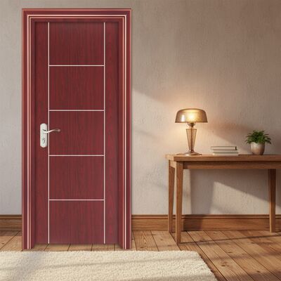 Pintu Interior WPC Berongga Komposit dengan Bahan Tahan Lembab dan Konstruksi Tahan Lama untuk Interior di Rumah dan Kantor