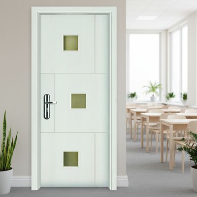 Harga yang bagus Pintu Kaca WPC yang Tahan Lama dan Berenergi dengan Desain Komposit Berongga Cocok untuk Instalasi Interior Perumahan dan Komersial on line